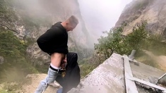 Heavycock Fucking Outdoor In The Mountain With A Tiktok Girl