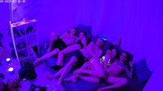 Amateur teens group sex