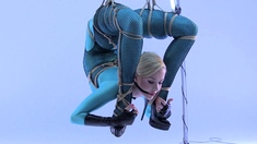 Blonde amateur chick in solo bdsm