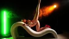 Amateur black femdom babes judge naked losers jerking
