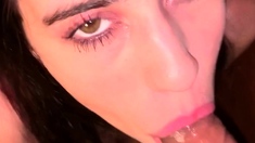 Amateur BJ Oral POV Blowjob Cumshot