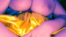 Great Big Boobs On Masturbating Redhead
