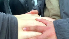 Amateur brunette slut hardcore pounding outdoors
