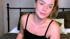 Small titted brunette amateur anal nailed at home