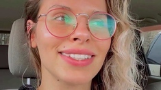 Amateur Webcam Cute Teen Plays Solo with Big Dildo