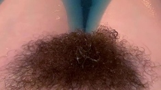 Pussy toying busty high heeled stunner solo pov masturbation