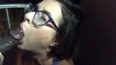 Sexy interracial teen blowjob fuck