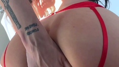 amateur vip ass masturbating on live webcam