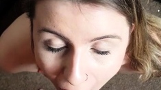 Amateur BJ Oral POV Blowjob Cumshot