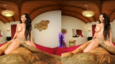 PURITYVR Spicy Latina Nattalick gets stretched out