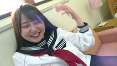 Asian college teen sucking cock