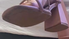 Amateur Foot Fetish Girlfriend Sucks and gives a Footjob