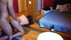 Redhead Amateur with Big Ass Has Secret Sex and Orgasm