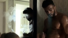 Amateur interracial threesome