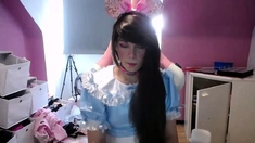 Hot amateur teen butt plug solo play