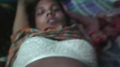 Indian MILF's Shaved Pussy Fucked Hard by Boyfriend