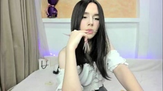 Amateur Webcam Teen Flashes Masturbates