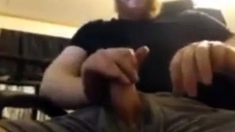 Big Cock Bear's Loud Orgasm