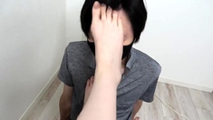 Sexy foot fetish casting