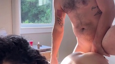 Close up BJ cumshot