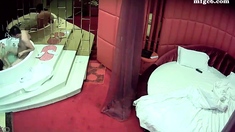 Amateur couple copulation on hidden cam