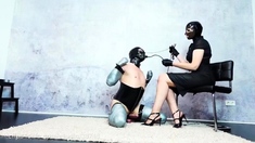 My Slave Hd Femdom Videos - Taped Up Toys Milking Misery