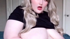 Gorgeous Mature Blonde Solo Masturbation