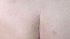 SHE GETS MAD BECAUSE ANAL GAPE