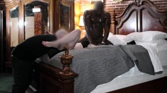 Cuckold White Wife Spread Her Legs Wide And Lets Hubby