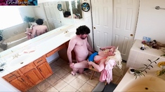 Stepson caught on camera being more than just helpful with