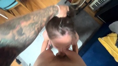 MILF POV Big Cock Blowjob
