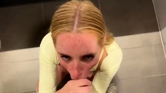 Madison Moores Sneaky Restroom Sex Tape