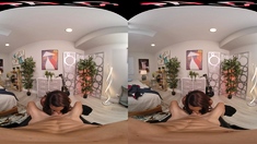 Fuckpassvr - Ebony Goddess Ana Foxxx Deepthroats Your Cock,
