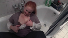Clothed Pissed On In Bathtub