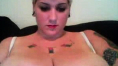 Webcams 2014 - BBW Snow Bunny w MASSIVE TITS 2