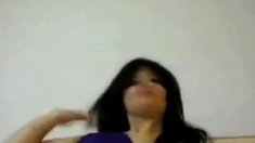 HOt egyptian girl makes video for her boyfriend