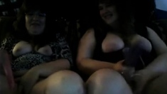 mother and not her daughter on webcam