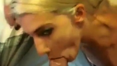 Ukusna mrsava djevojka, jebeno u dupe