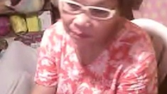 Asian granny Elizabeth 57 yr flashing 6 ( March 2014)