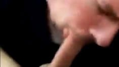 He loves to suck and swallow